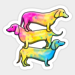 Wiener Goggies Pan Sticker